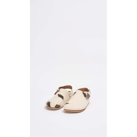 Lauren Manoogian Shoes - Lauren Manoogian Merle Flet Buckle Mule Shoe Size 37
